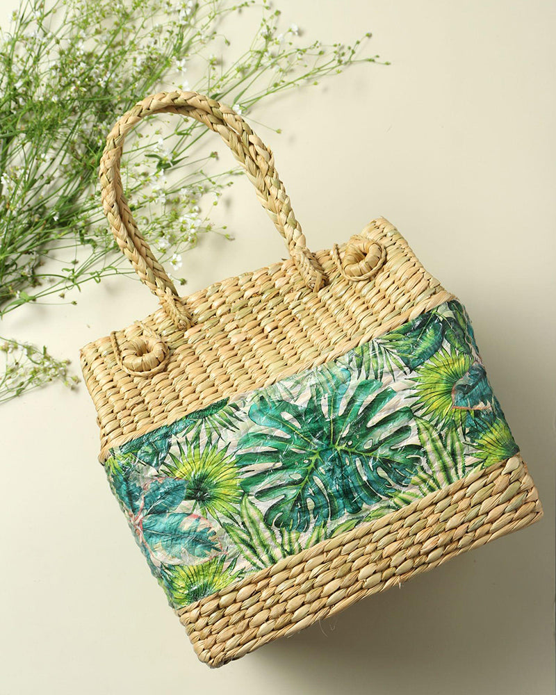 Seagrass Picnic Basket | Tiffin Basket