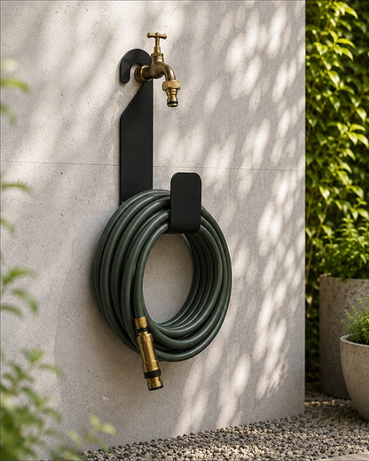 Heavy Duty Metal Wall Mounted Watering Hose Hanger
