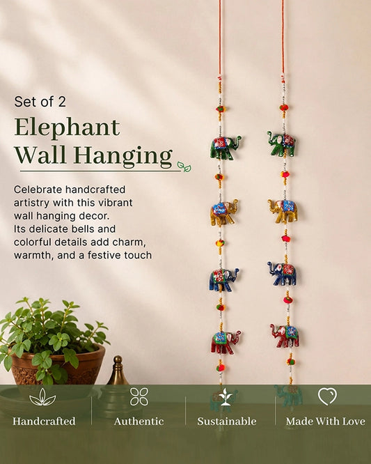 Multicolor Handcrafted Wind Chime for Room Decoration
