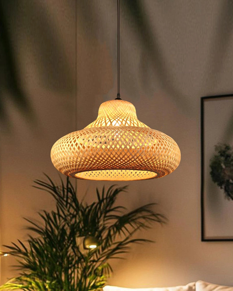 Artistic Bamboo Hanging Light for Home and Balcony