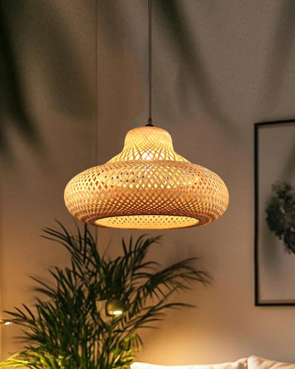 Artistic Bamboo Hanging Light for Home and Balcony