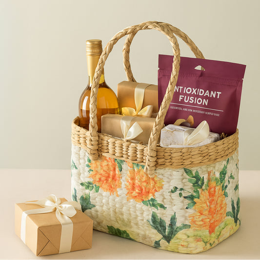Tiffin Basket | Gift Hamper Baskets | Fruit And Vegetable Basket | Lunch Bag
