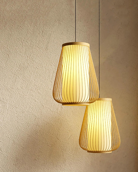 Stylish Bamboo Ceiling Light for Hall and Corridor