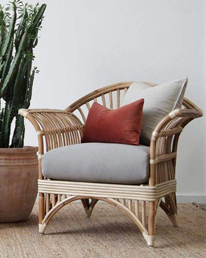 Natural Bamboo Lounge Chairs for Outdoor Relaxing Spaces