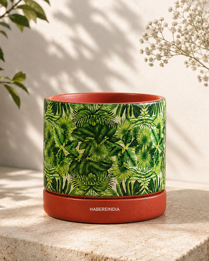 Handcrafted Flower Pot for Garden and Indoor Corners