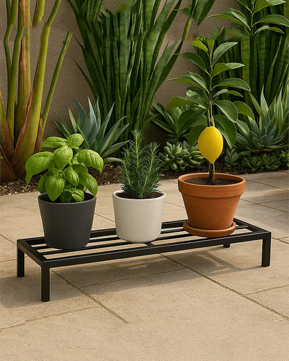 Plant Pot Stand | Garden Pot Stands for Indoor and Outdoor Use | Metal Plant Holder Stand
