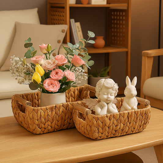 Basket For Storage | Storage Organiser for clothes | Wardrobe Organizer | Shelf Organiser Basket