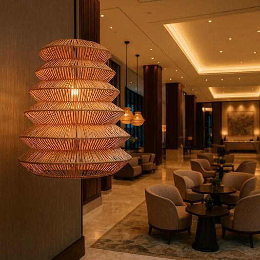 Ceiling Hanging Light and lamp | Bamboo Hanging Lights | Pendant Lights for Ceiling
