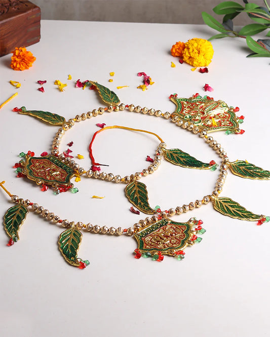 Door Toran Bandhanwar for Entrance, Decorative Door Hanging for Diwali and Navratri