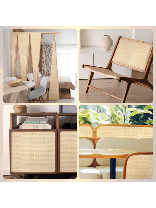 Rattan Webbing Roll | Cane Webbing Natural