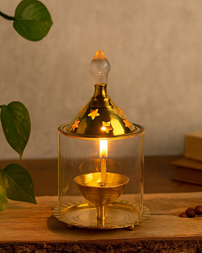 Premium Akhand Diya for Pooja | Long-Lasting Akhand Jyoti