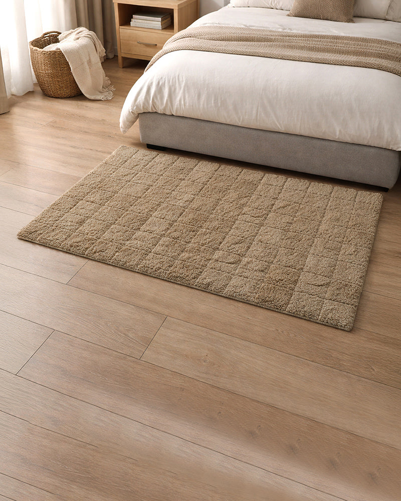 Decorative Bedside Runner Rug for Bedroom Floor and Home Styling