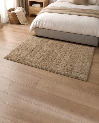 Decorative Bedside Runner Rug for Bedroom Floor and Home Styling