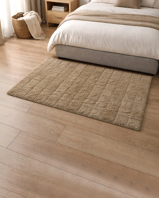 Decorative Bedside Runner Rug for Bedroom Floor and Home Styling