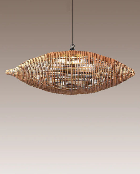 Elegant Rattan Hanging Lamp for Hall and Living Area