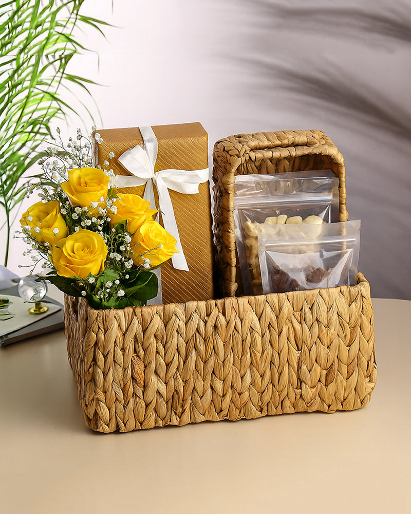 Basket For Storage | Shelf Basket For Clothes | Cupboard Organiser | Kitchen Storage Basket