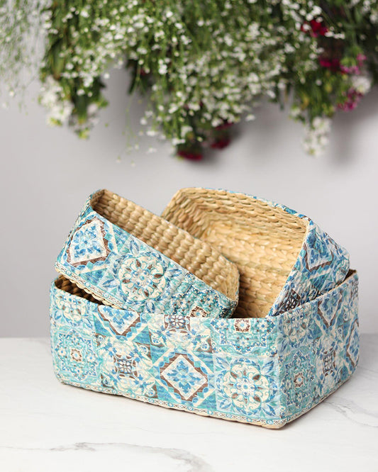 Seagrass Storage Trays - Set of 3