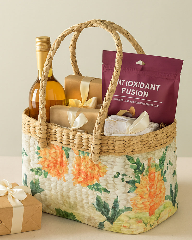 Tiffin Basket | Gift Hamper Baskets | Fruit And Vegetable Basket | Lunch Bag