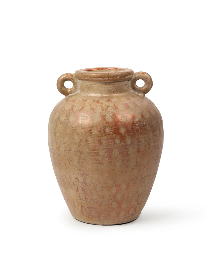Tall Terracotta Vase for Rustic Home Accents