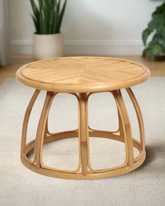 Rattan Tables for Living Room Dining and Home Office