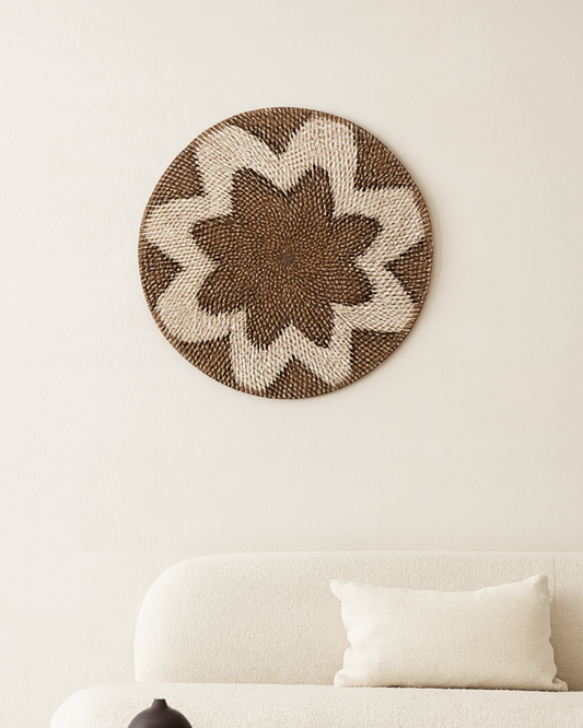 Modern Rattan Wall Panel for Minimalist Interiors