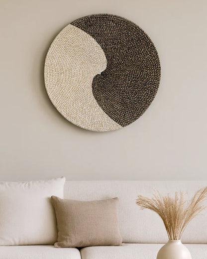 Handcrafted Rattan Wall Decor for Living Room and Bedroom