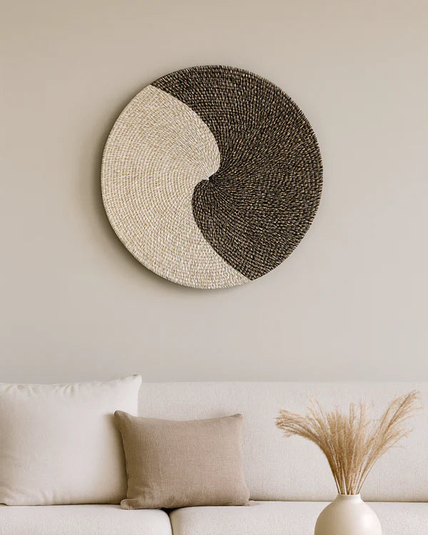 Handcrafted Rattan Wall Decor for Living Room and Bedroom