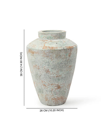 Large Rustic Terracotta Vase for Living Room Corners