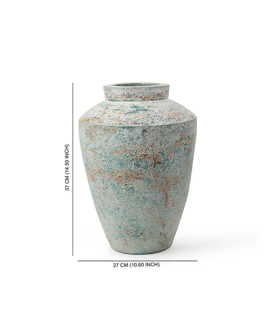 Classic Terracotta Flower Vase for Home Corners