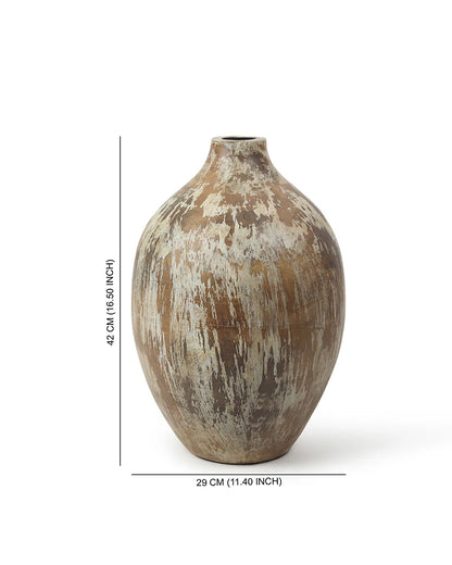 Natural Clay Terracotta Vase for Warm Home Tones