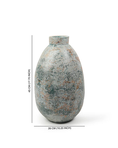 Compact Terracotta Vase for Small Space Styling