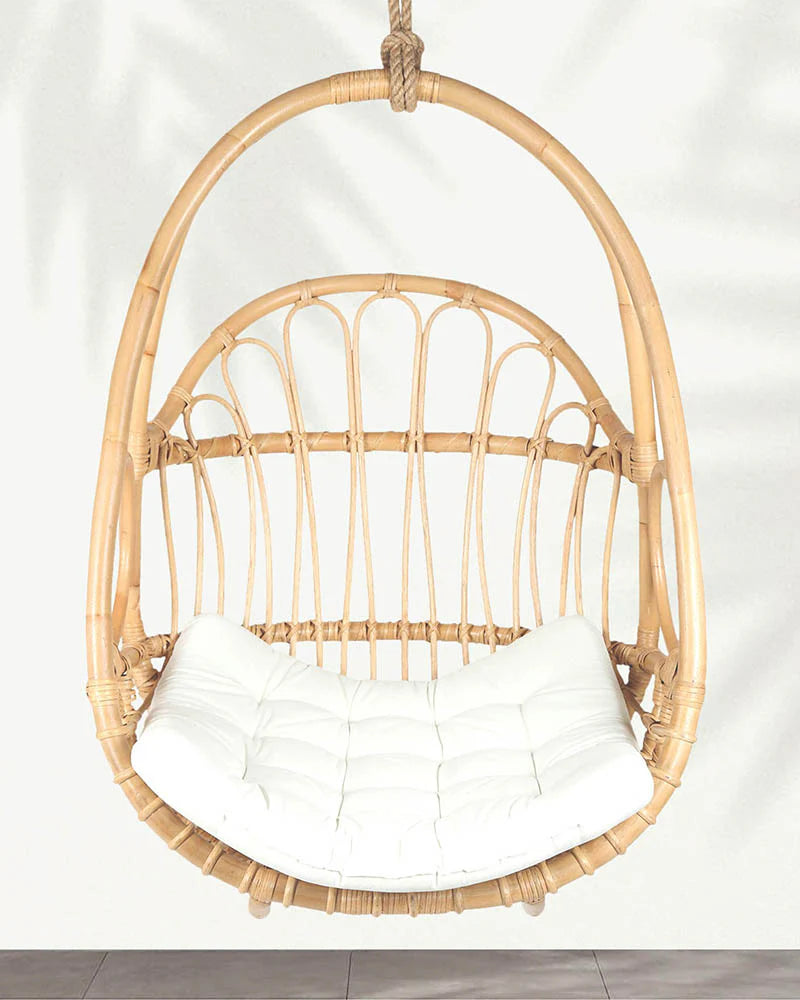 Boho Style Rattan Swings for Living Room or Patio