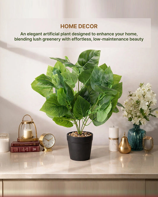 Artificial Plant with Pot Indoor Decorative Green Plant