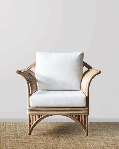 Natural Bamboo Lounge Chairs for Outdoor Relaxing Spaces