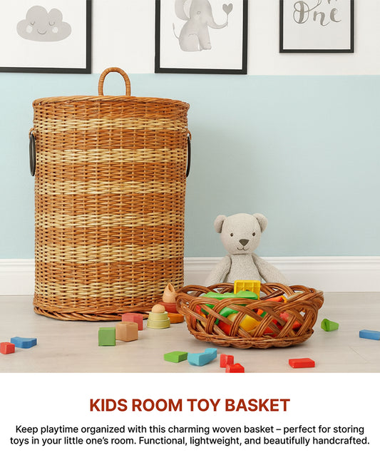 Laundry Basket For Clothes | Clothes Storage Baskets | Wicket Laundry Basket