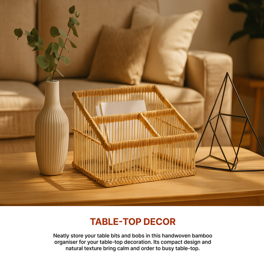 Wardrobe Organizer For Storage | File Storage Organizer | Wicker Bathroom Organiser