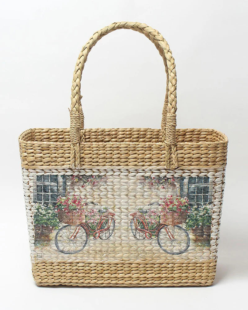 Seagrass Handbag & Shopping Basket
