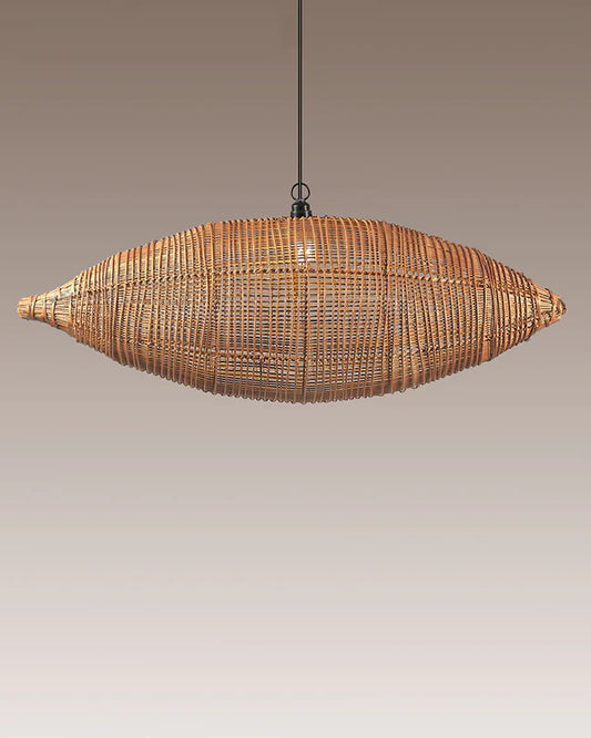 Elegant Rattan Hanging Lamp for Hall and Living Area