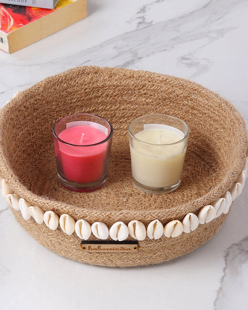 Jute Shells Organiser