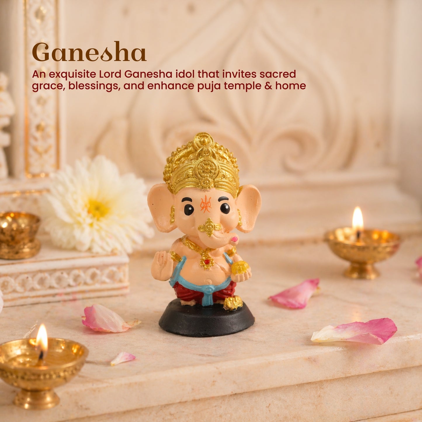 Lord Ganesha Murti for Ganesh Chaturthi, Pooja Items & Festive Gifting