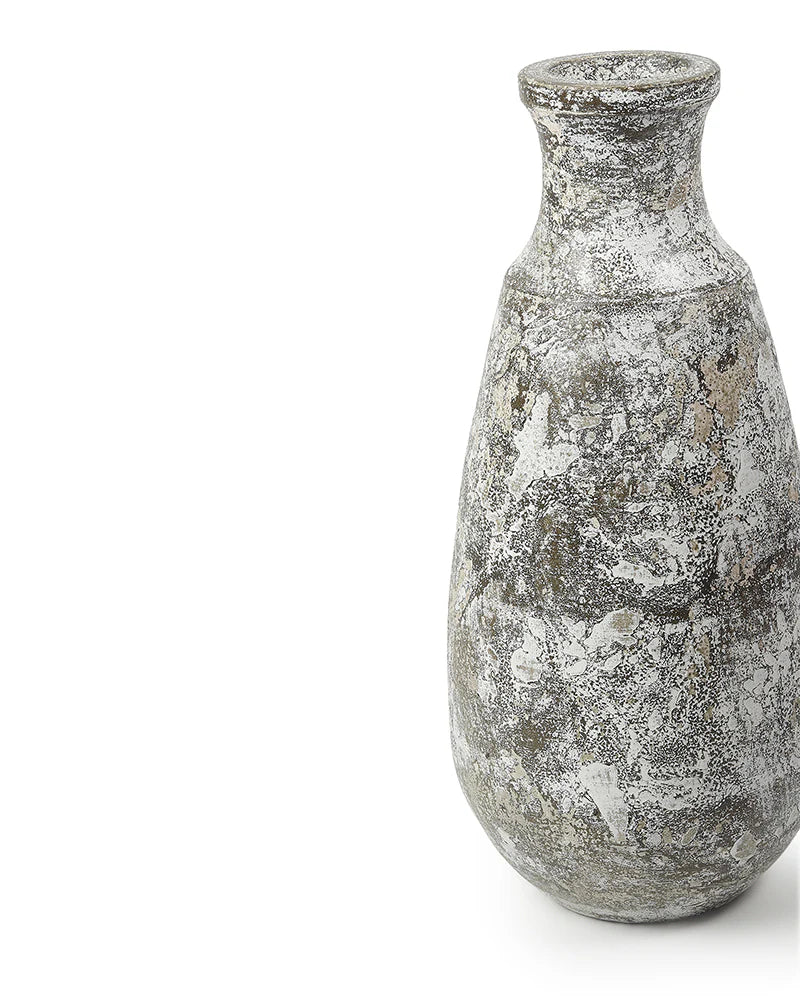 Vintage Look Terracotta Vase for Corner Styling