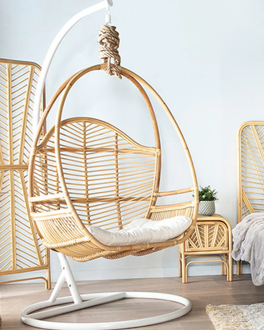 Comfortable Bamboo Swing Chairs for Home and Garden