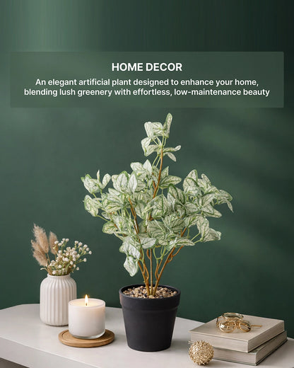 Artificial Green Plant Pot for Living Room and Office Decoration