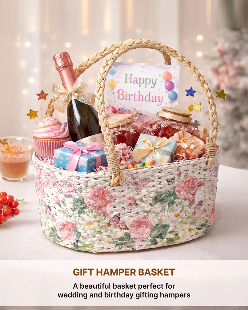 Seagrass Gift Hamper Basket for Corporate and Personal Gifting