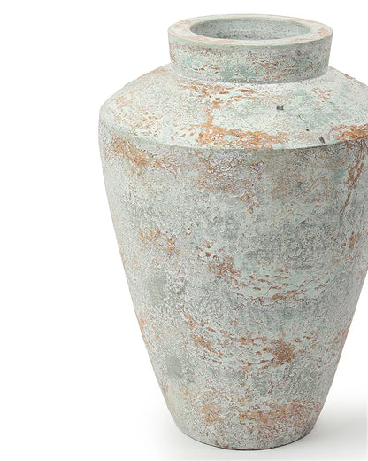 Large Rustic Terracotta Vase for Living Room Corners