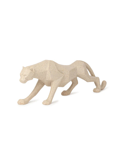 Polypropylene Leopard Figurine for Home Decor, Living Room, and Housewarming Gifts
