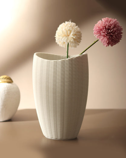Flower Vase | Room Decor Aesthetic | Ceramic Vase | Flower Pot For Living Room