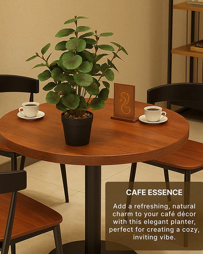 Natural-Looking Artificial Plant with Pot for Home Interior and Aesthetic Room Decor