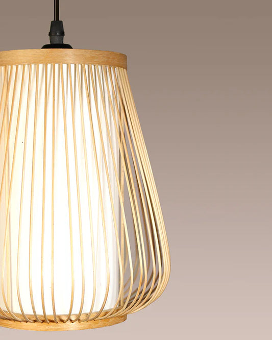 Stylish Bamboo Ceiling Light for Hall and Corridor