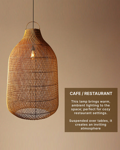 Warm Glow Hanging Lamp for Living Room and Relaxing Corners